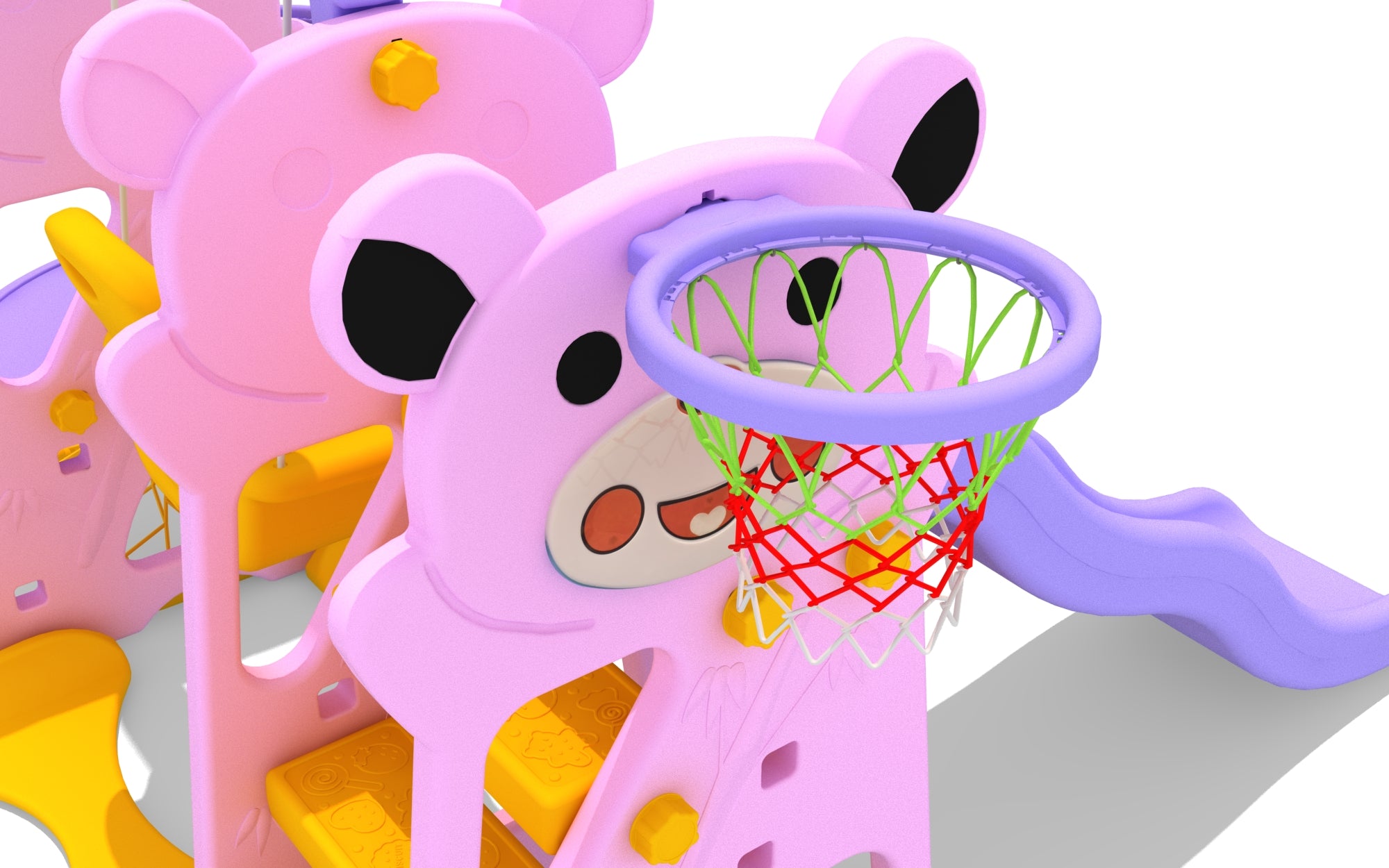 7 in1 Kids slide and swing multi sports play set