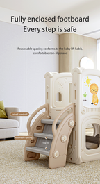 Multi activity kids swing and slide play set