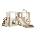 Multi activity kids swing and slide play set