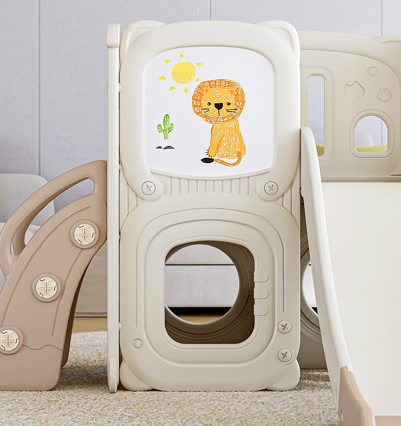 Multi activity kids swing and slide play set